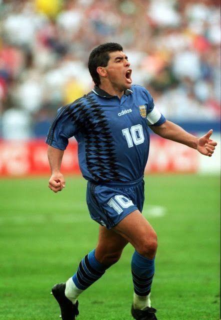 Argentinien WM 1994 Trikot Langarm