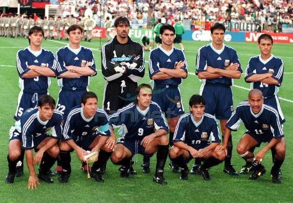 Argentinien WM 1998 Auswärtstrikot