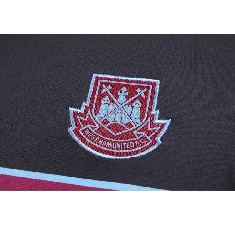 West Ham United X Iron Maiden 2022 Black Shirt