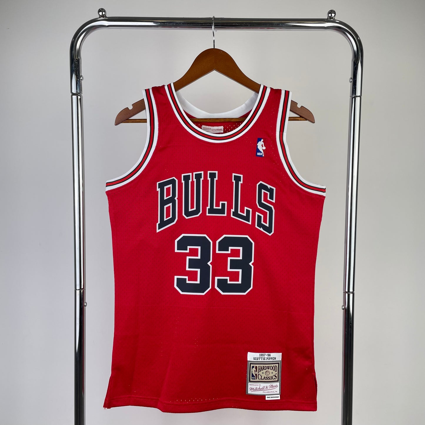 Chicago Bulls - Scottie Pippen 1997/98 - rot
