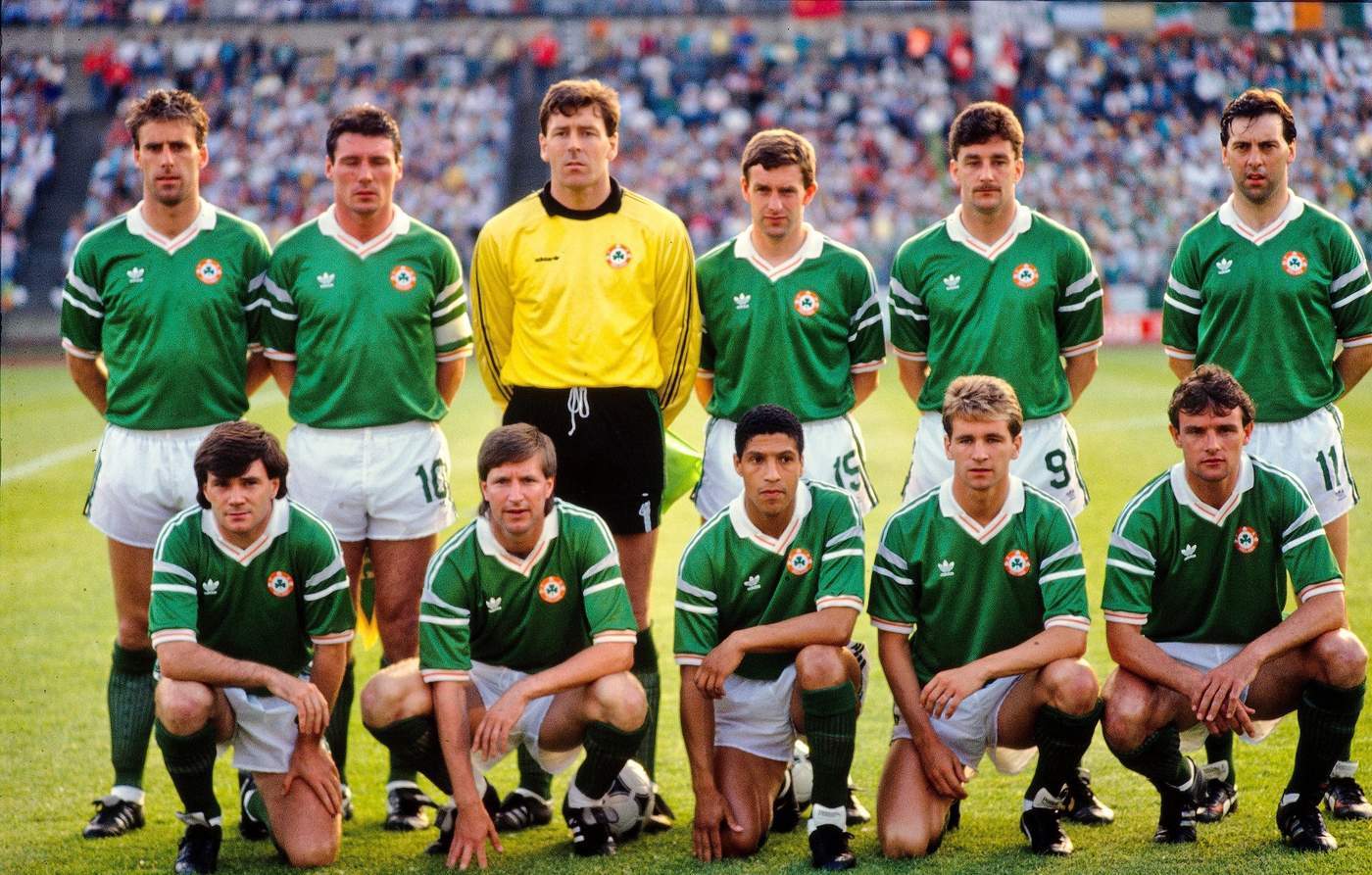 Irland 1988 - 1990 Heimtrikot