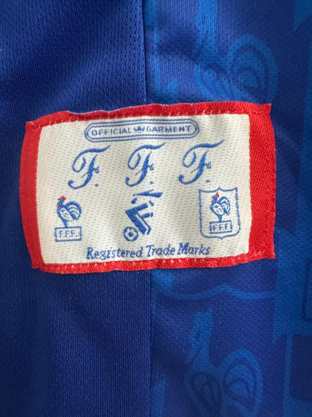 Frankreich EM 1996 Heimtrikot