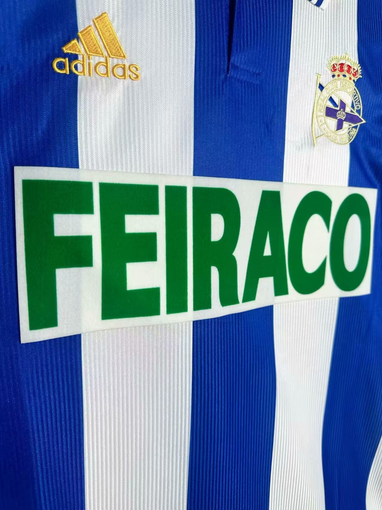 Deportivo La Coruña Saison 1999/00 Heimtrikot Langarm