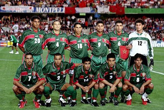 Marokko WM 1998 Heimtrikot