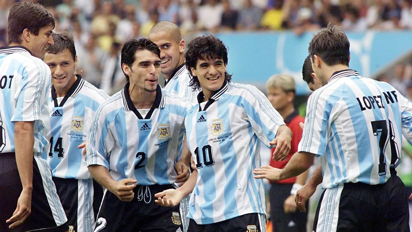 Argentinien WM 1998 Heimtrikot