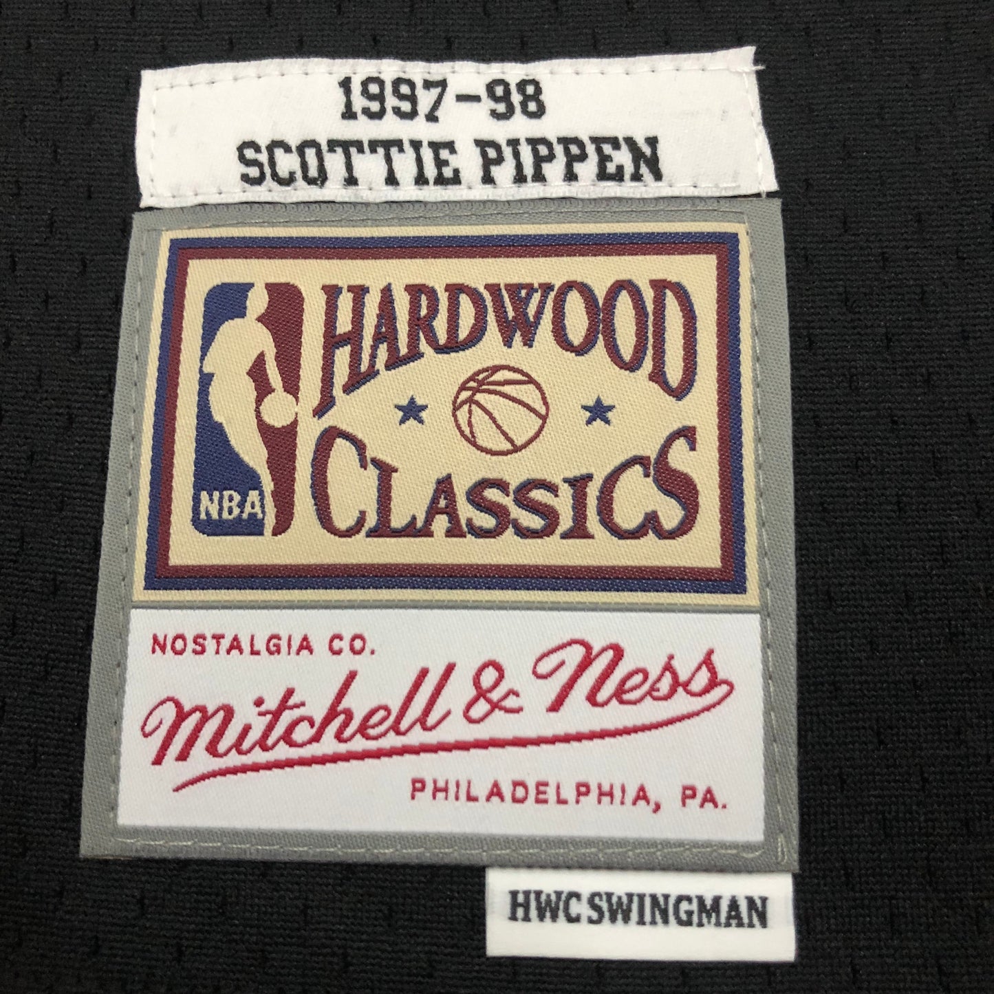 Chicago Bulls - Scottie Pippen 1997/98 - schwarz