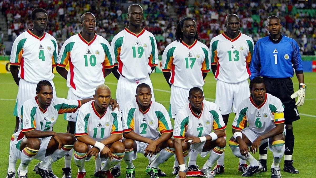 Senegal WM 2002 Auswärtstrikot