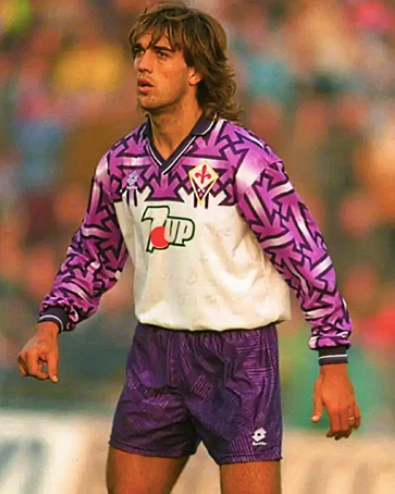 AC Florenz Auswärtstrikot 1992/93