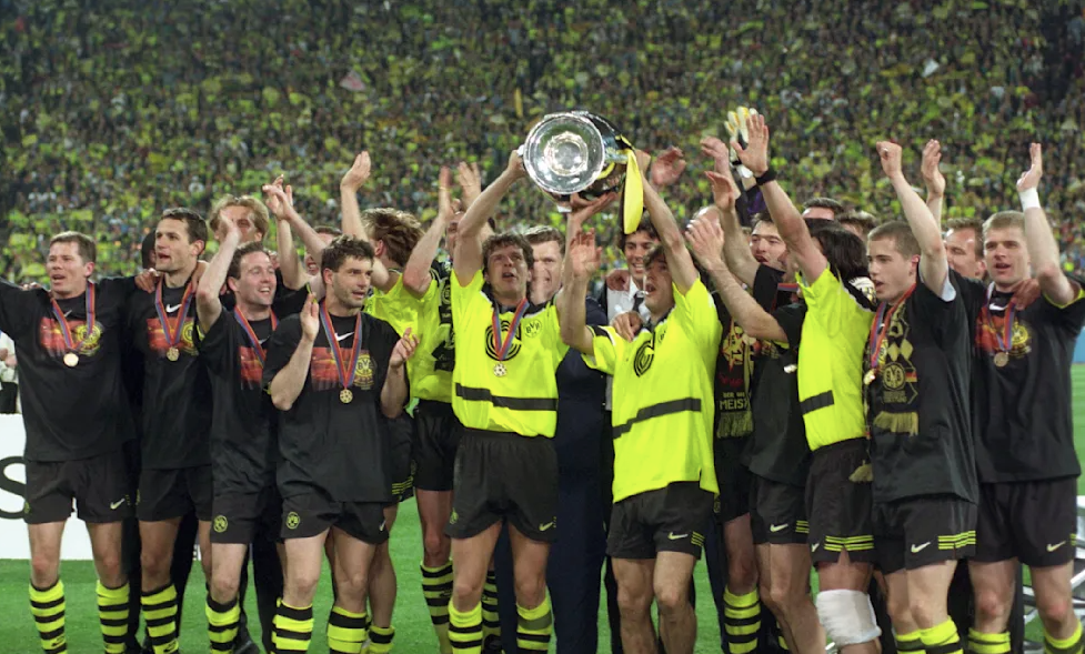 BVB Borussia Dortmund 1996/97 Champions League Final Trikot