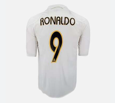 Real Madrid 2004/05 Heimtrikot