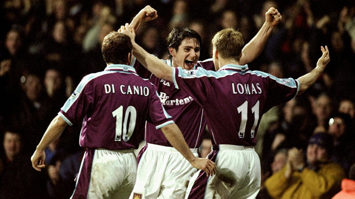 West Ham United 1999 - 2001 Heimtrikot