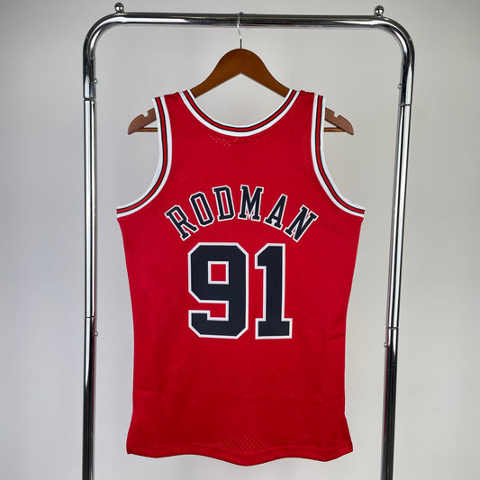 Chicago Bulls - Dennis Rodman 1997/98 - rot