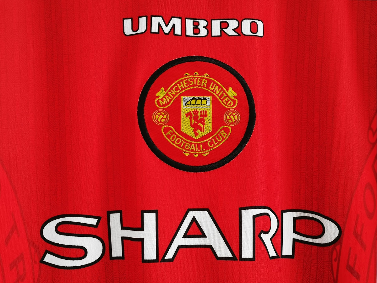Manchester United 1996 - 1998 Heimtrikot LANGARM