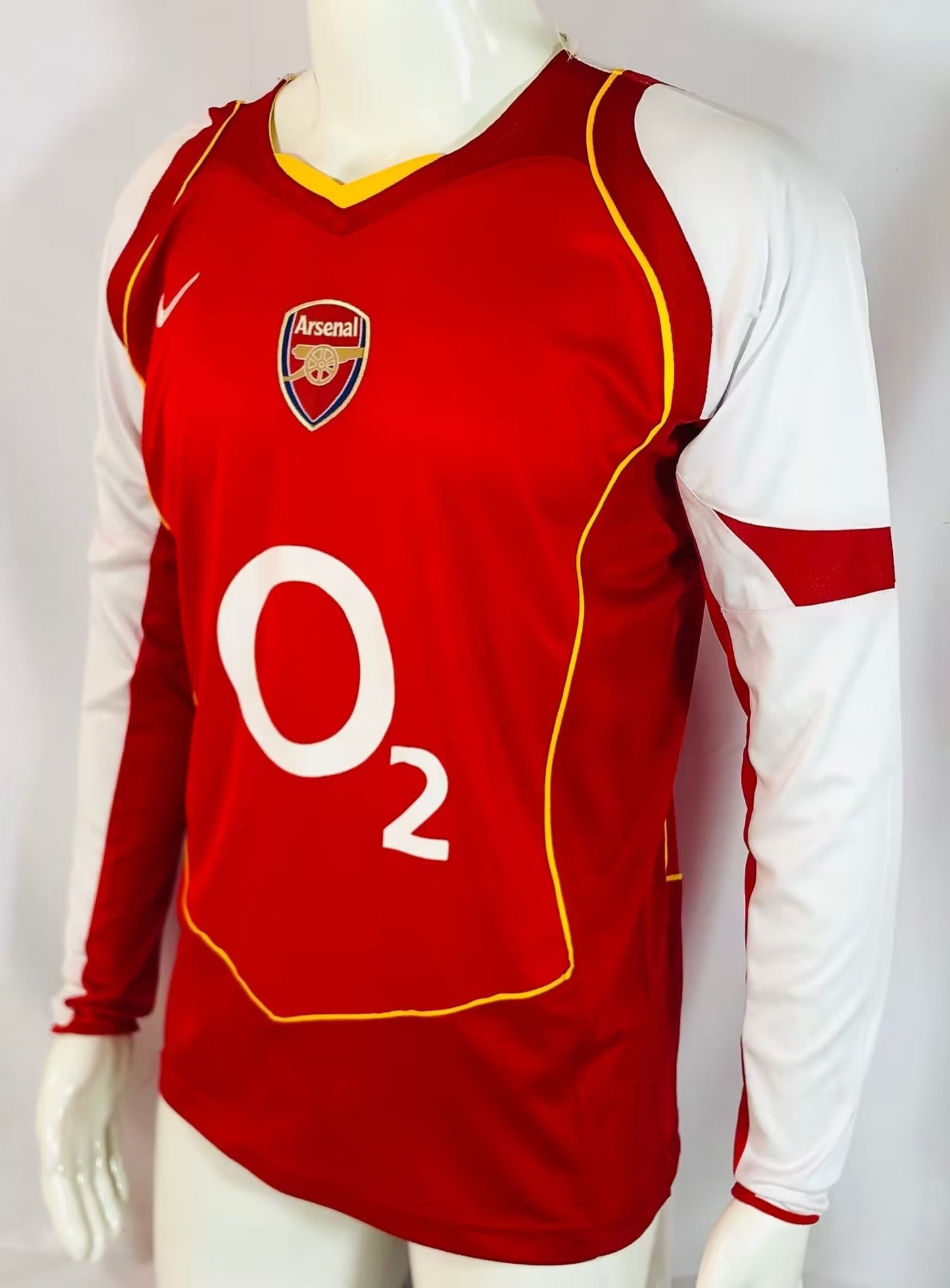Arsenal London 2004/05 Heimtrikot LANGARM