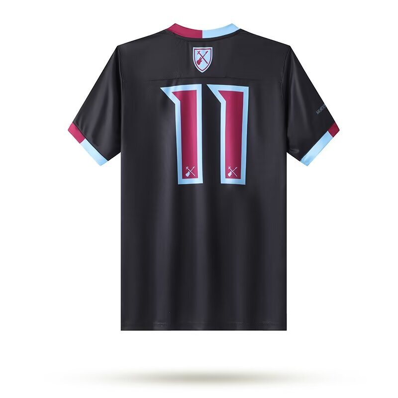 West Ham United X Iron Maiden 2022 Black Shirt