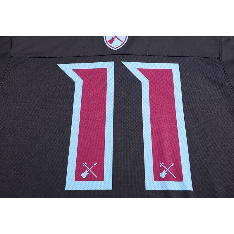 West Ham United X Iron Maiden 2022 Black Shirt