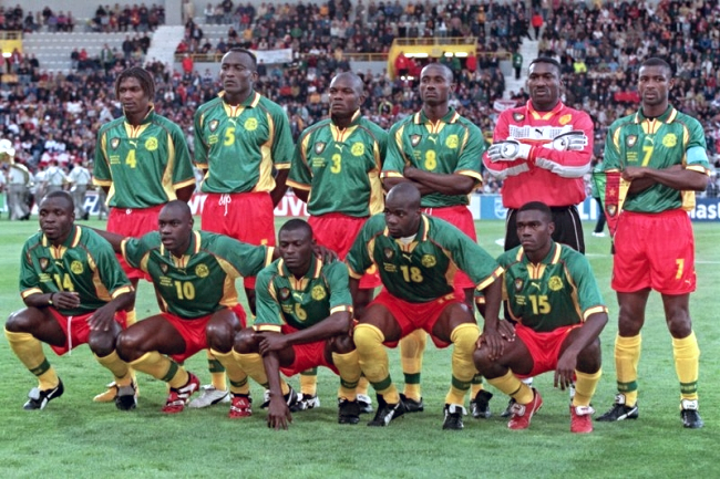 Kamerun WM 1998 Heimtrikot