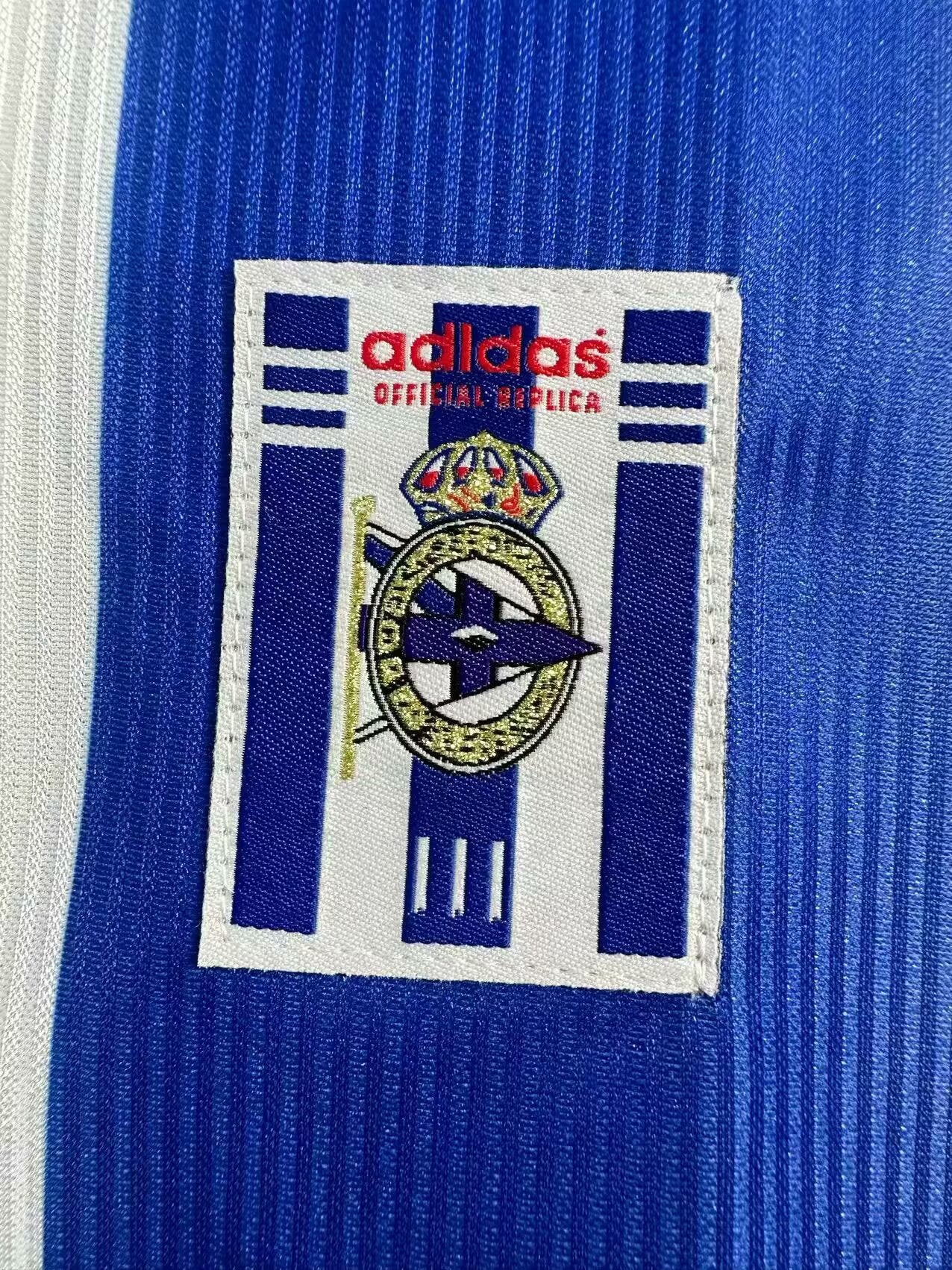 Deportivo La Coruña Saison 1999/00 Heimtrikot Langarm