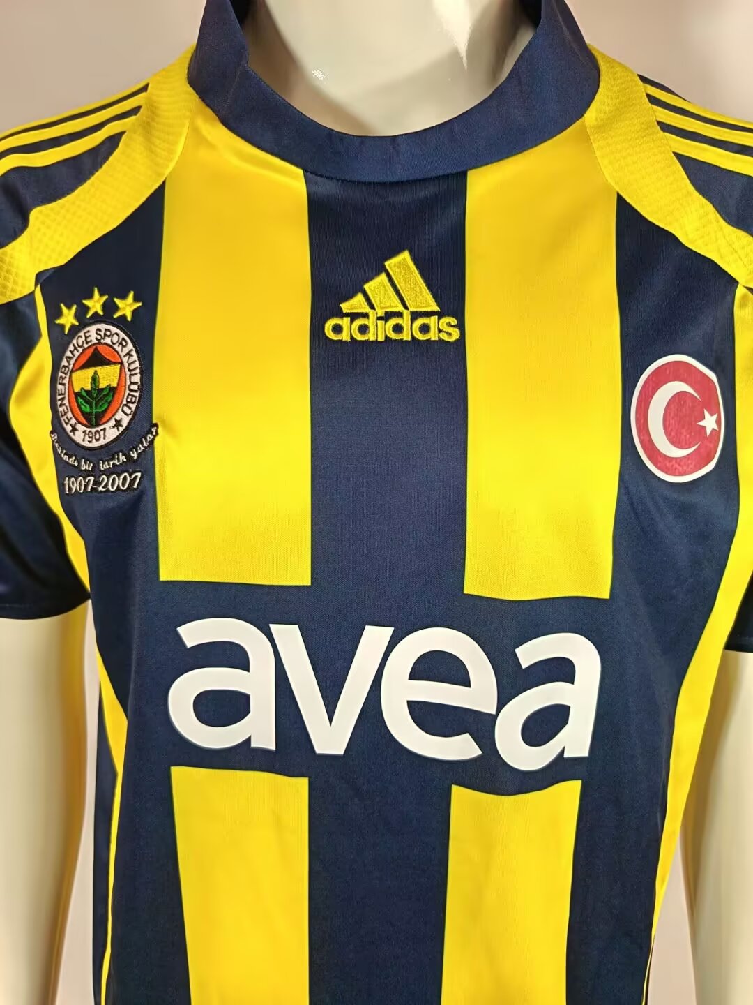 Fenerbahce Istanbul 2007/08 Heimtrikot