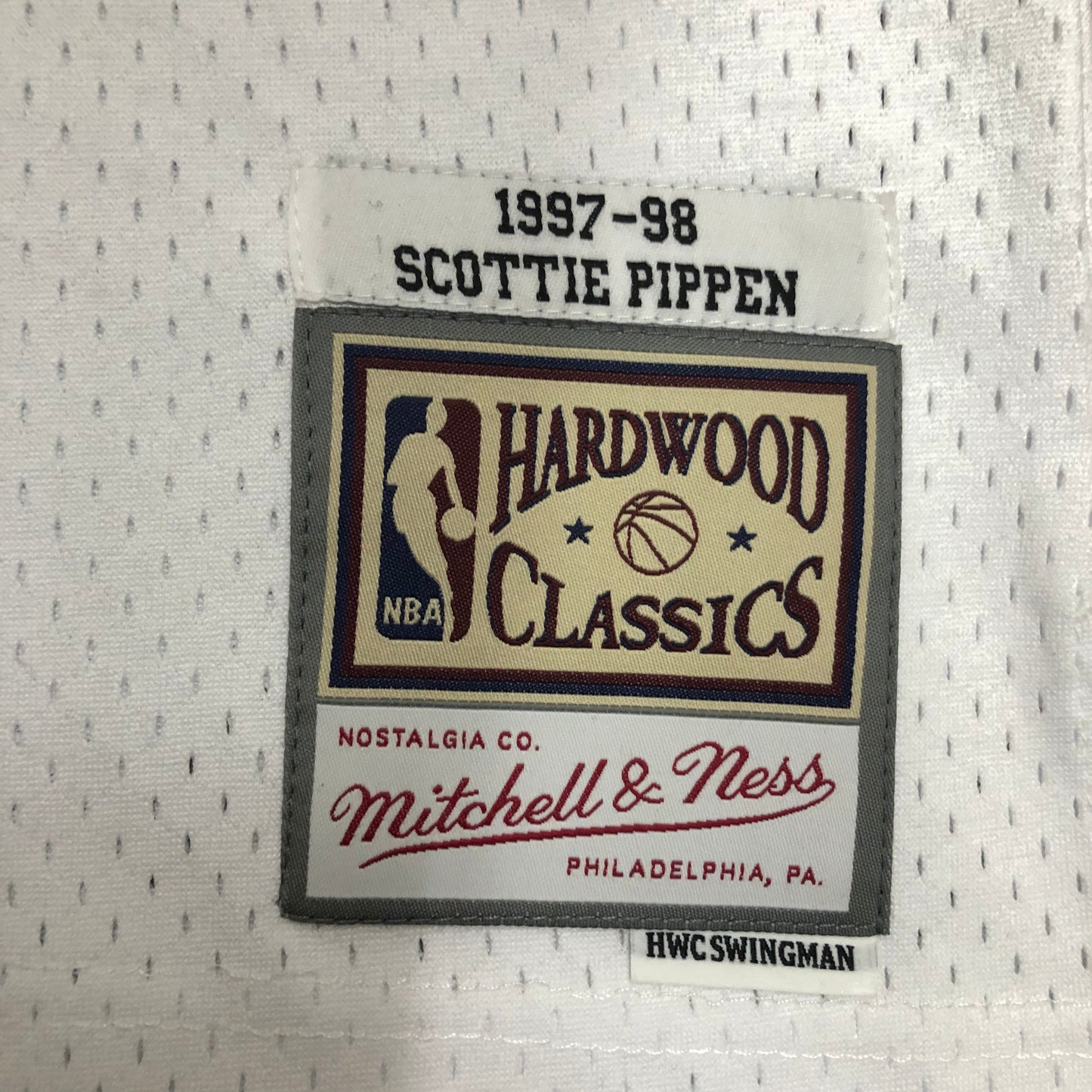 Chicago Bulls - Scottie Pippen 1997/98 - weiß