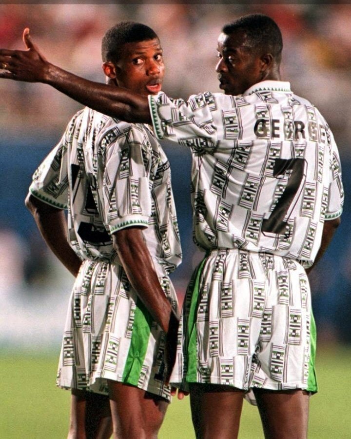 Nigeria WM 1994 Auswärtstrikot