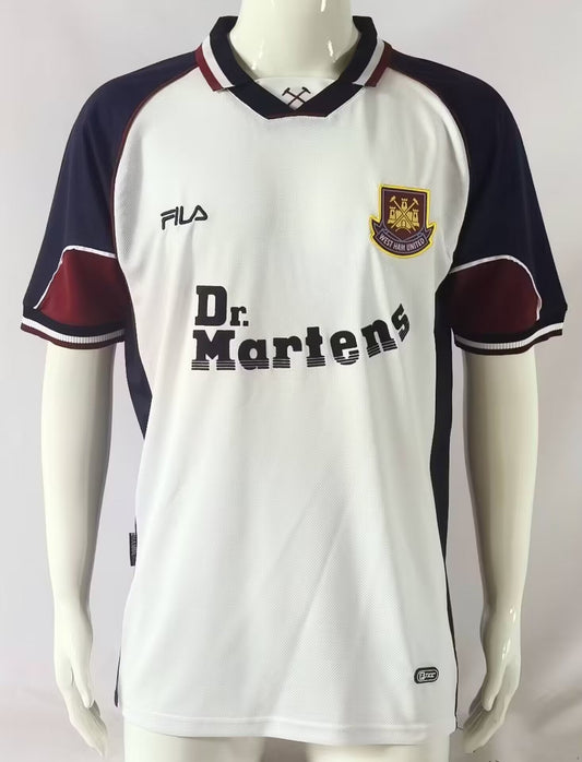 West Ham United 1999 - 2001 Auswärtstrikot