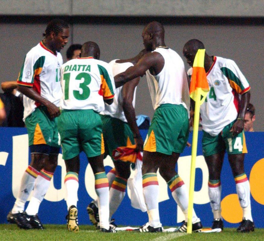 Senegal WM 2002 Auswärtstrikot