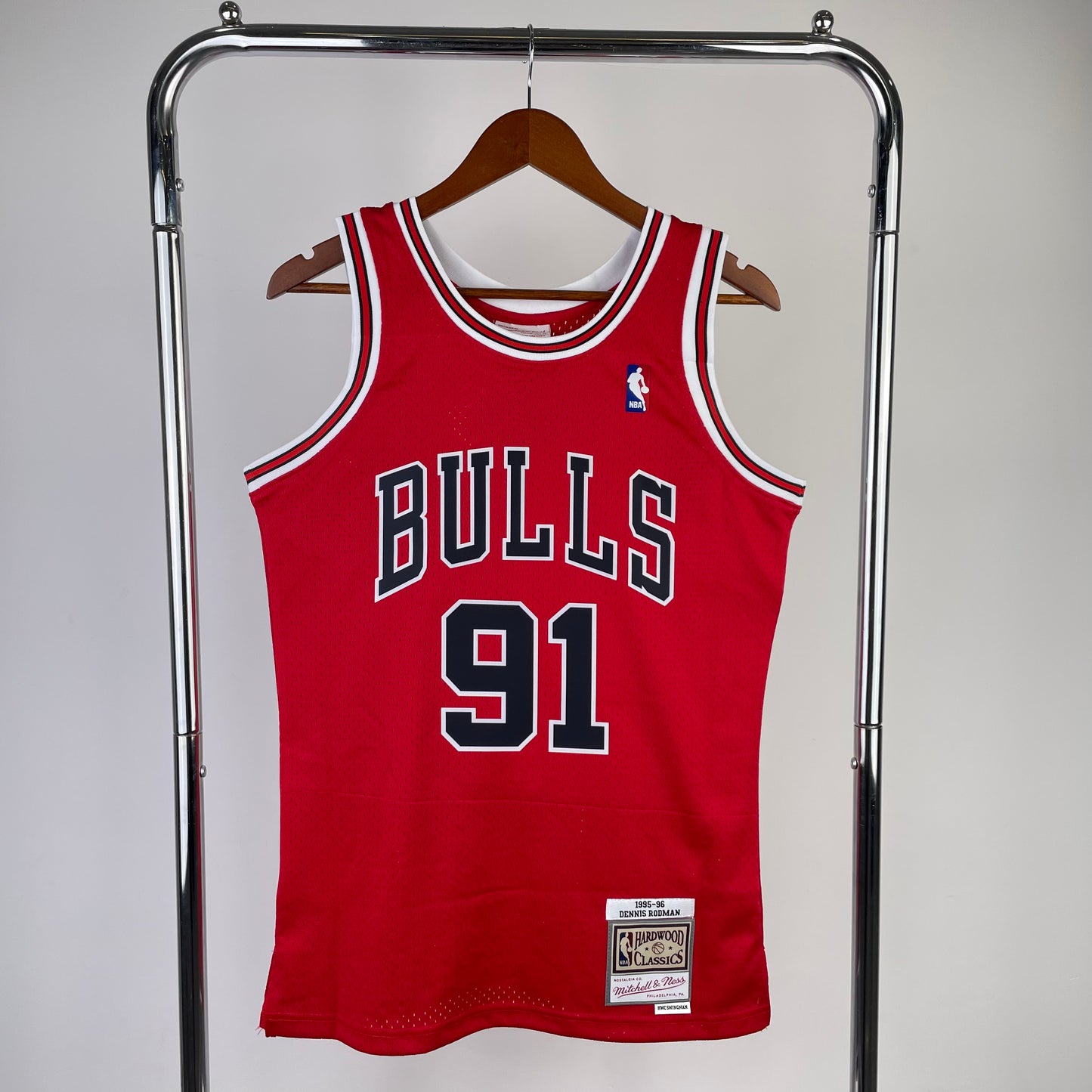 Chicago Bulls - Dennis Rodman 1997/98 - rot