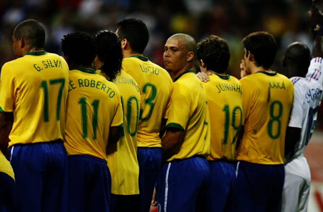 Brasilien WM 2006 Heimtrikot