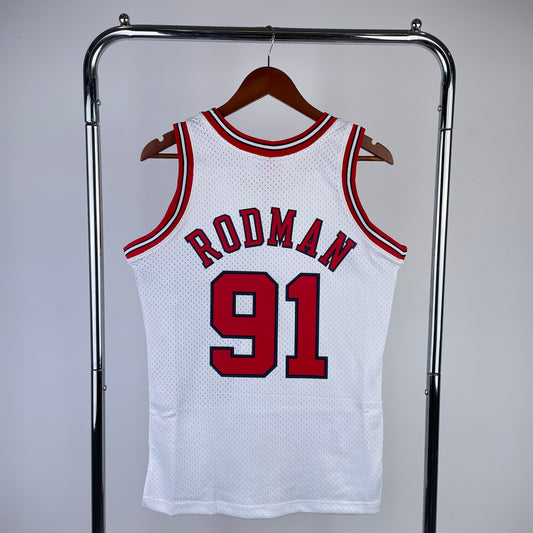 Chicago Bulls - Dennis Rodman 1997/98 - weiß
