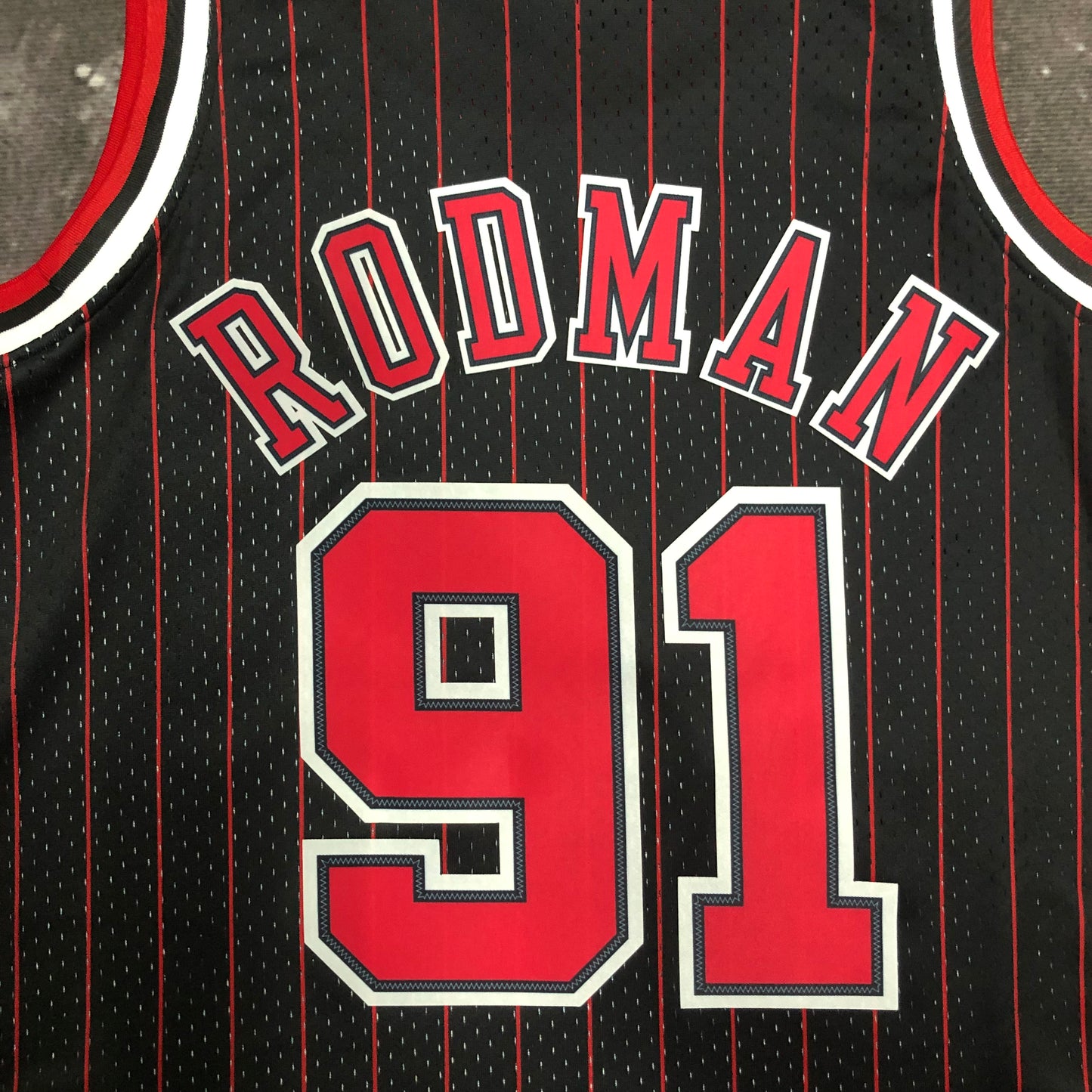 Chicago Bulls - Dennis Rodman 1995/96 - schwarz