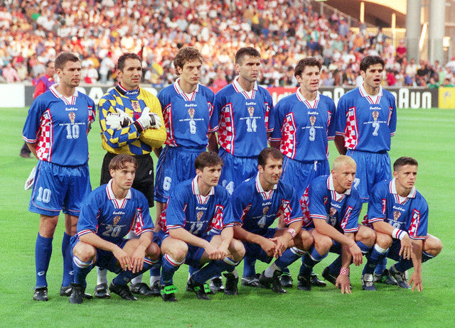 Kroatien WM 1998 Auswärtstrikot