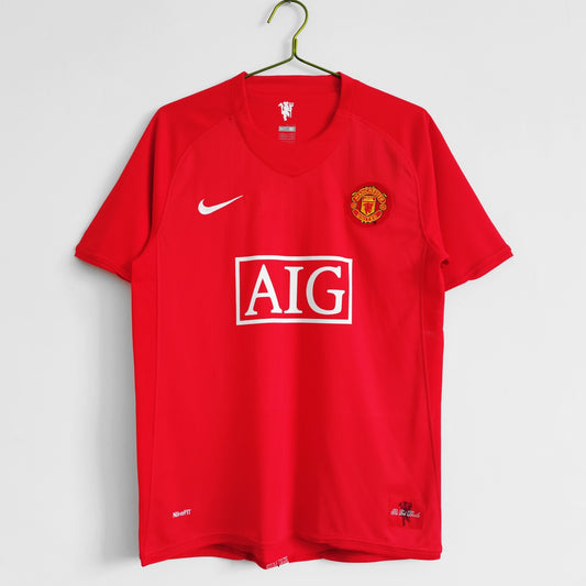 Manchester United 2007 - 2009 Heimtrikot