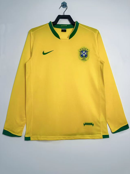 Brasilien WM 2006 Heimtrikot Langarm