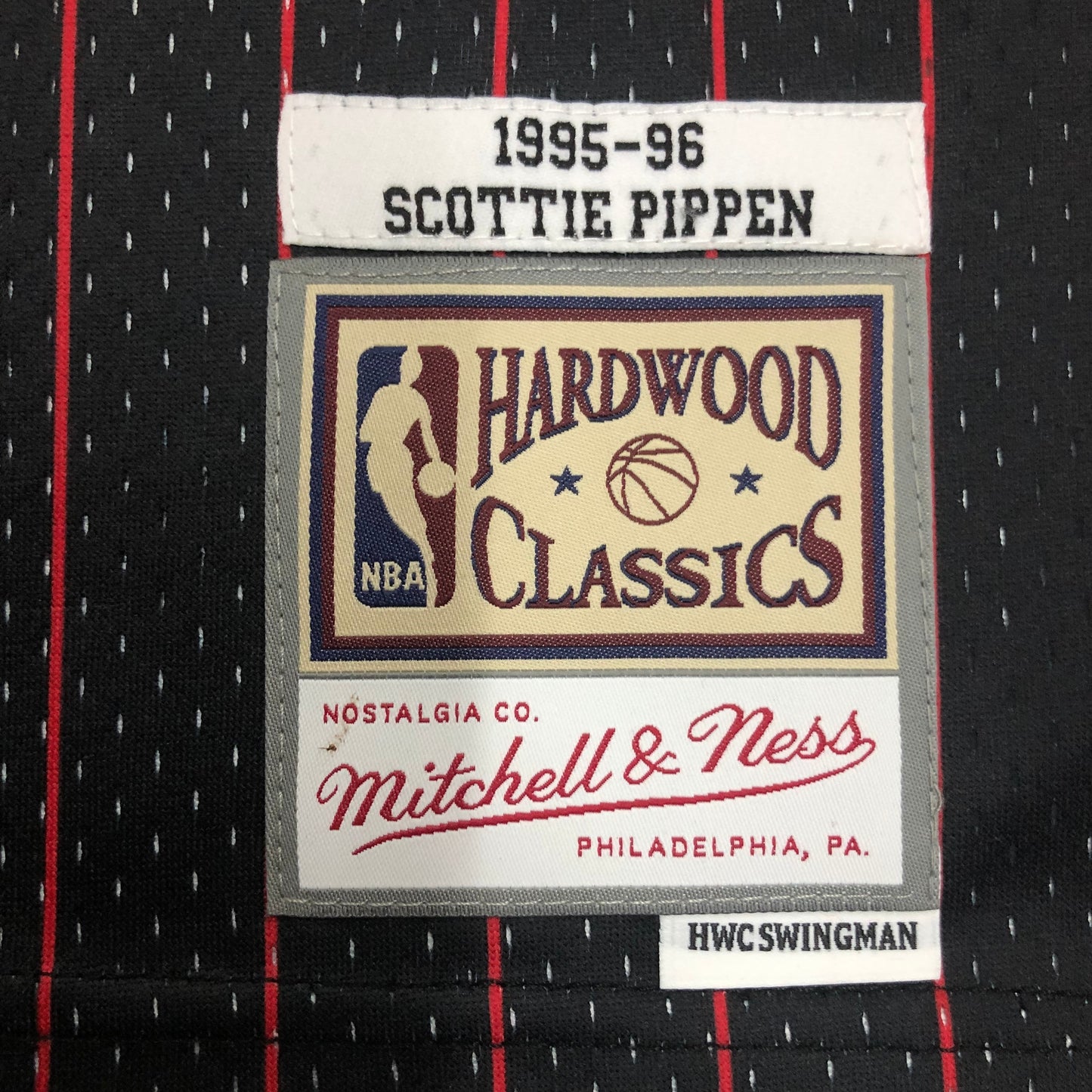 Chicago Bulls - Scottie Pippen 1995/96 - schwarz