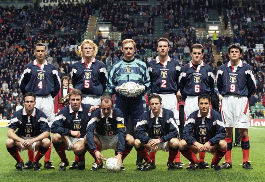 Schottland 1996-1998 Heimtrikot