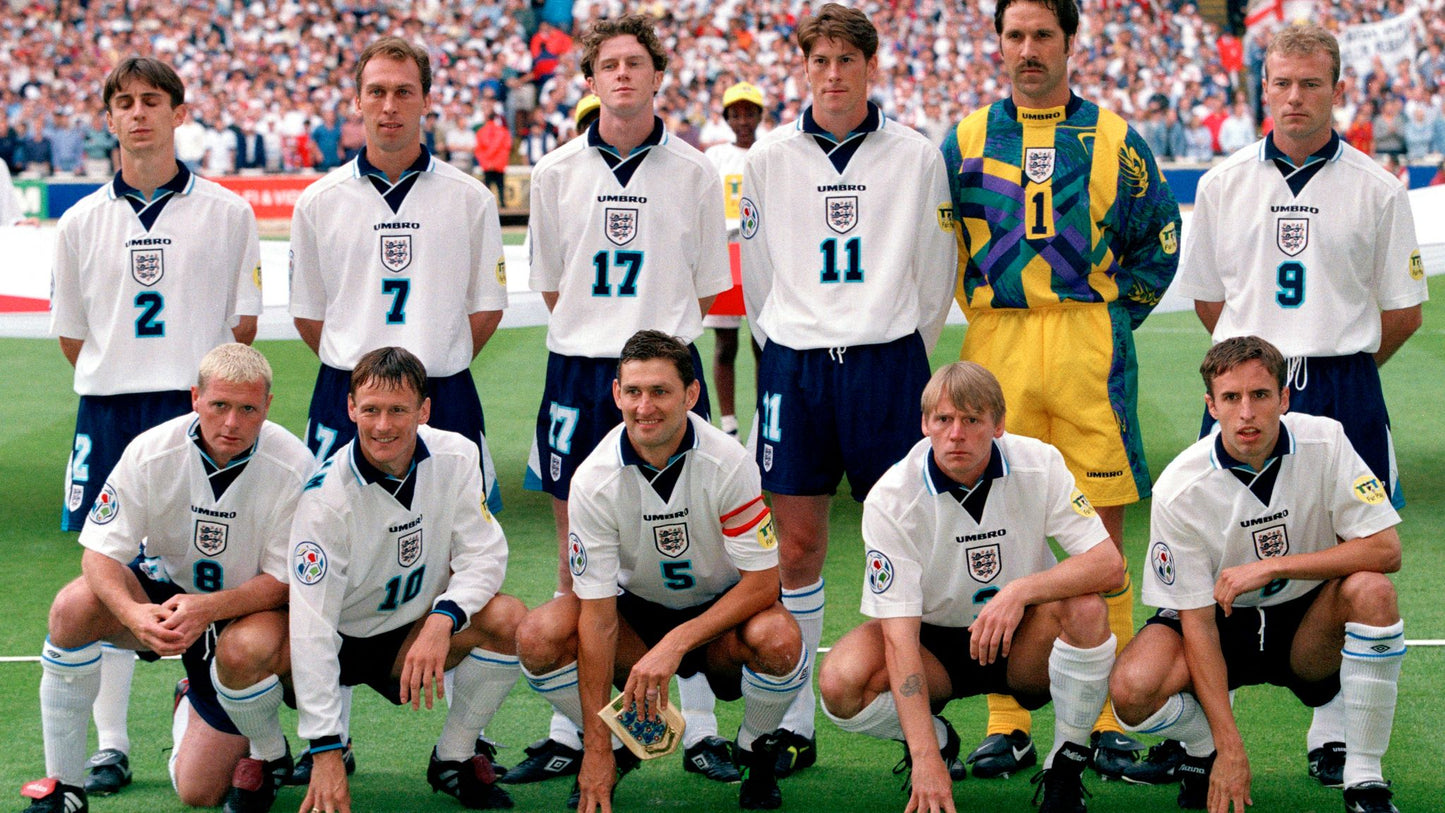 England EM 1996 Heimtrikot