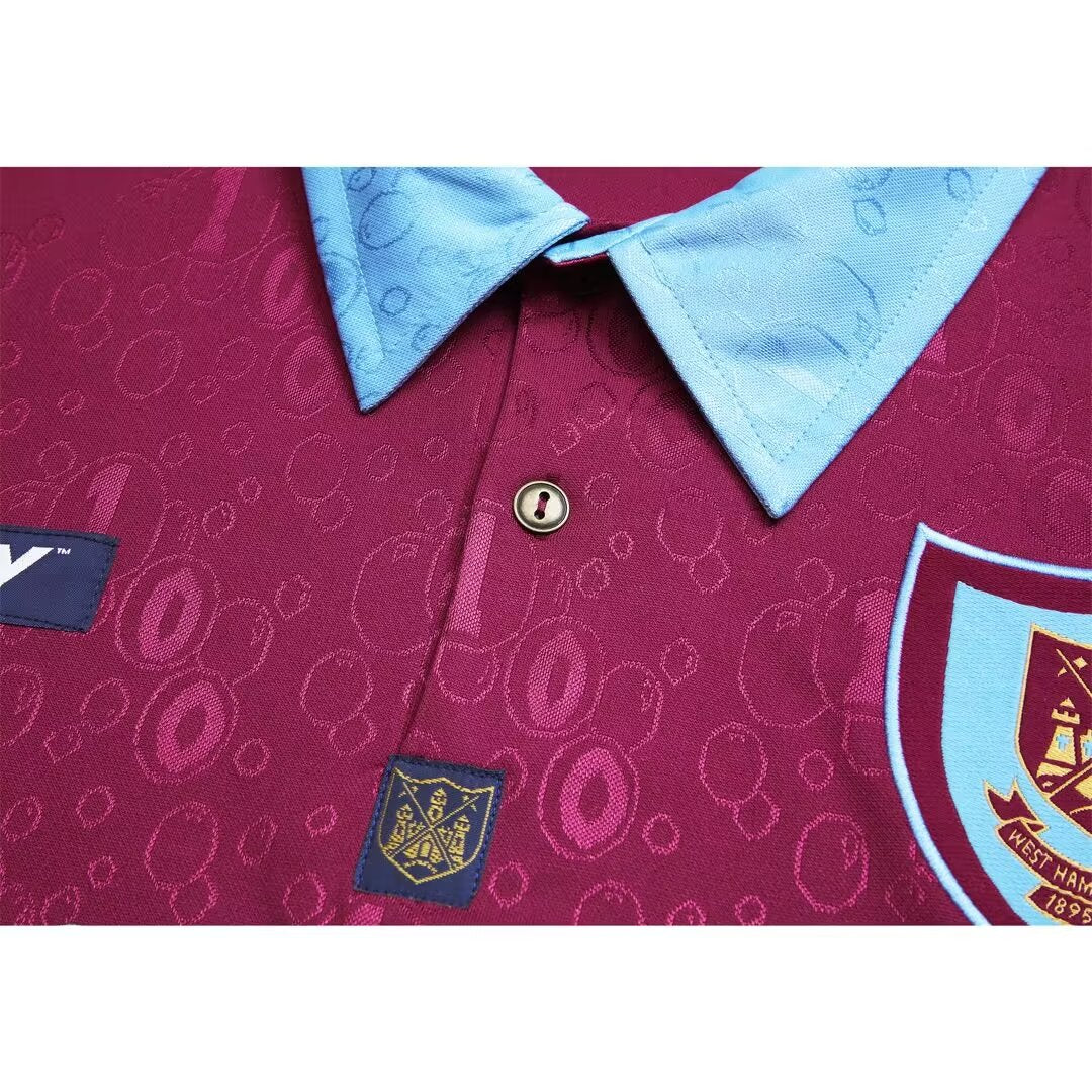 West Ham United 1995 - 1997 Heimtrikot
