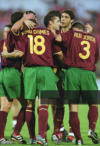 Portugal EM 2000 Heimtrikot