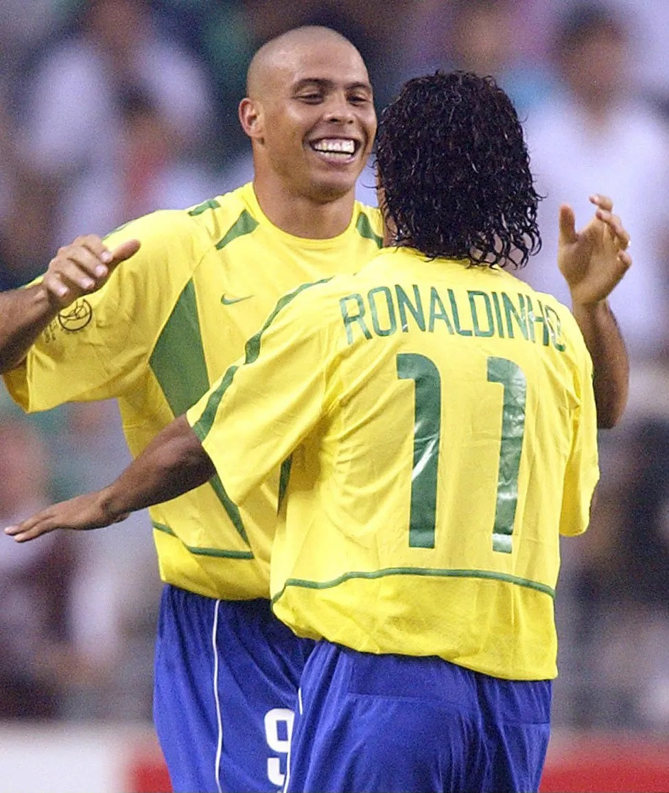 Brasilien WM 2002 Heimtrikot