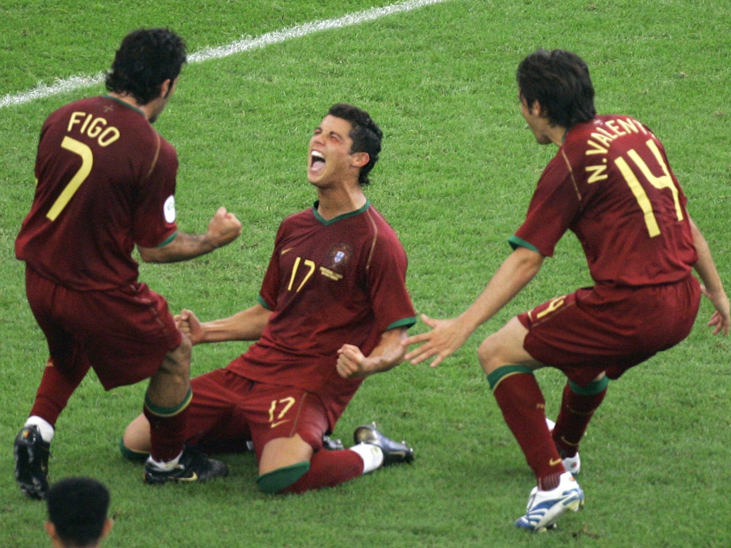 Portugal WM 2006 Heimtrikot