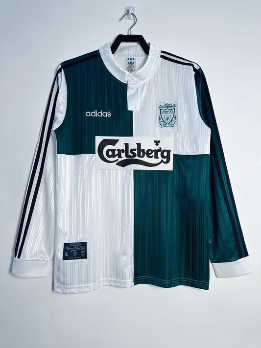 FC Liverpool 1995 - 1996 Auswärtstrikot Langarm