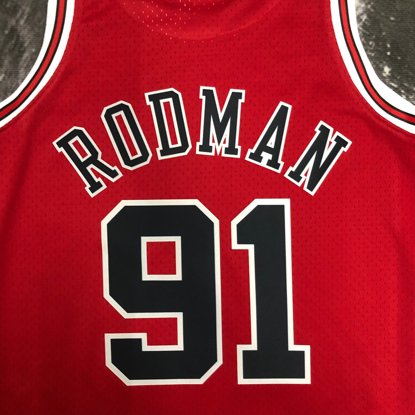 Chicago Bulls - Dennis Rodman 1997/98 - rot