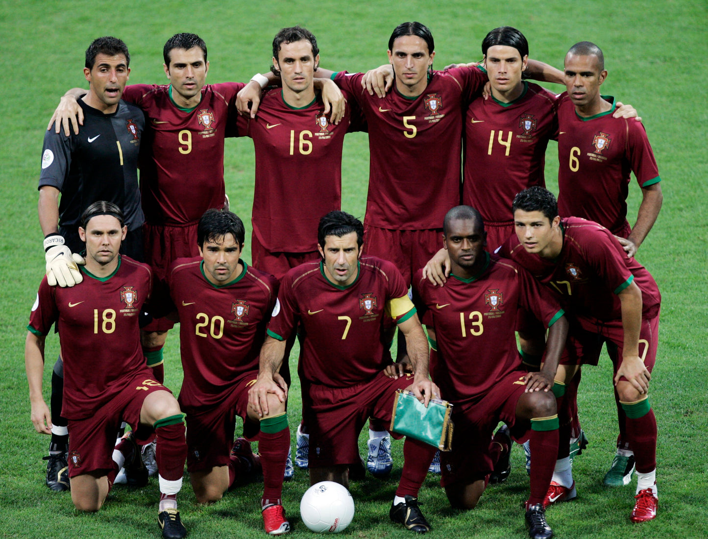 Portugal WM 2006 Heimtrikot