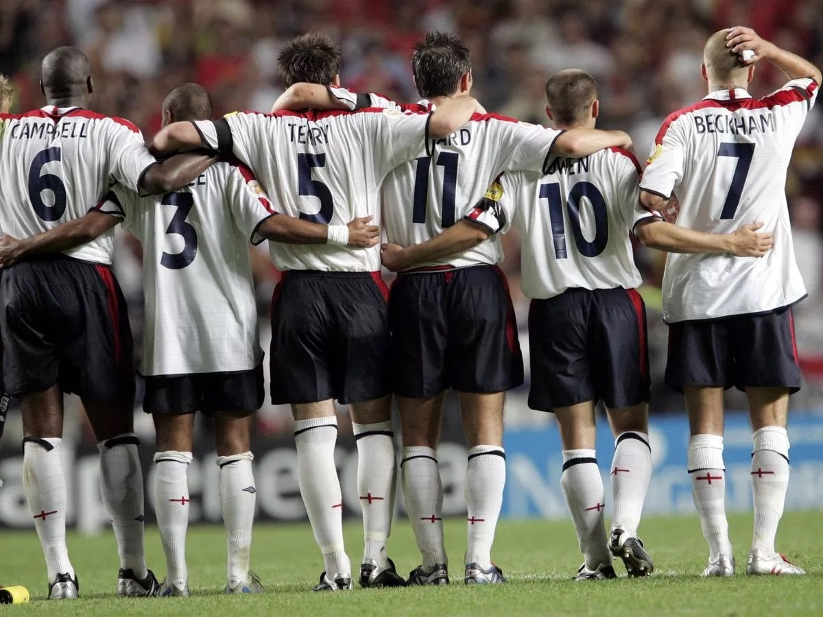 England EM 2004 Heimtrikot