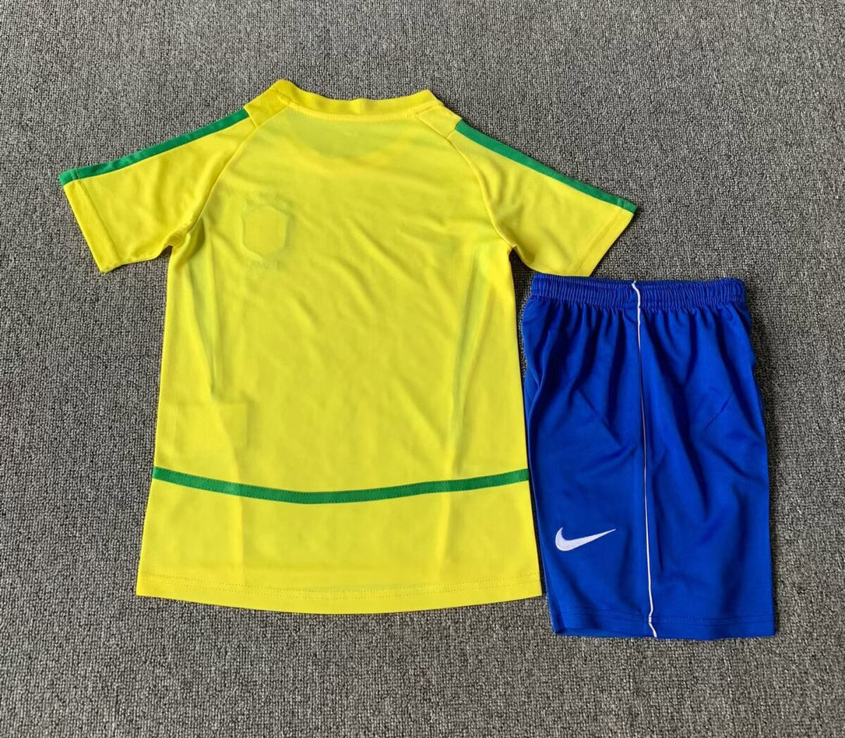 Brasilien WM 2002 Heimtrikot KIDS (+Hose)