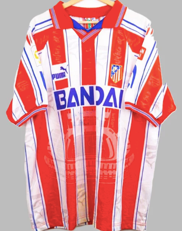 Atlético Madrid Heimtrikot 1996/97