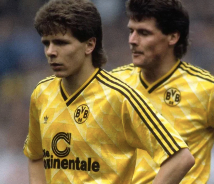 BVB Borussia Dortmund 1988 Heimtrikot