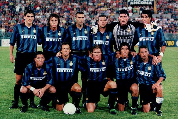 Inter Mailand Heimtrikot Trikot 1998/99