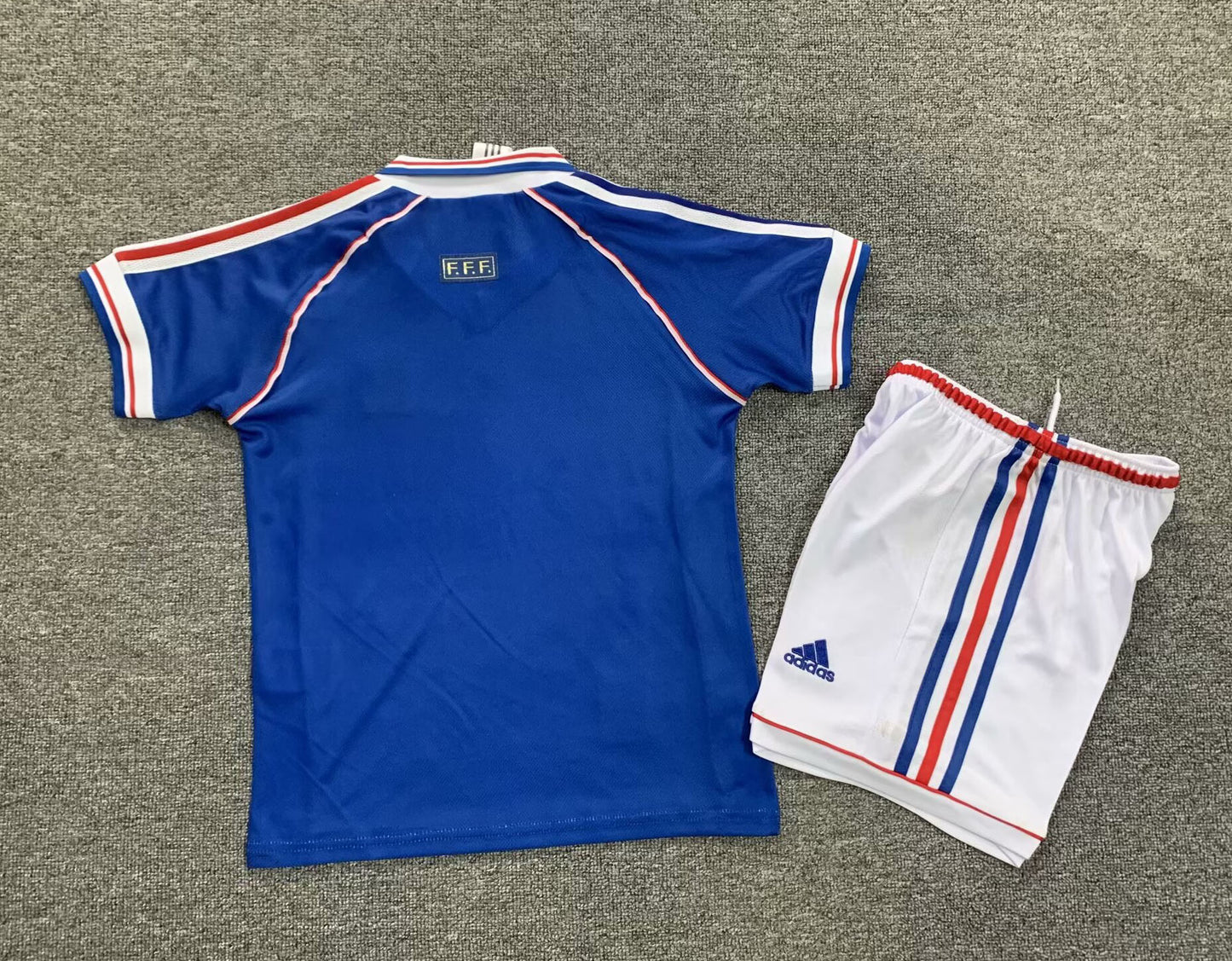 Frankreich WM 1998 Heimtrikot KIDS (+Hose)